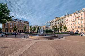 Манежная площадь Санкт-Петербург