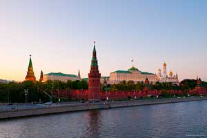 Вид на Кремль с Большого Каменного моста