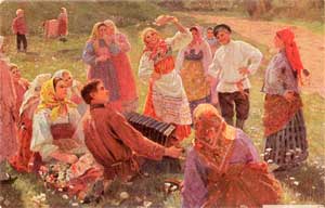 Ф. В. Сычков. Танец. Ф. В. Сычков. Танец.