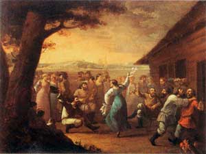 И. М. Танков. Сельский праздник. 1790-е гг.
