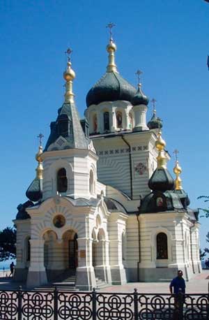 Вид на церковь