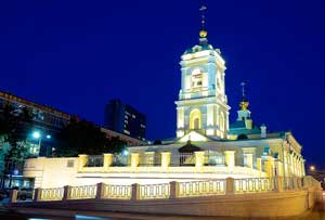 Вид воссозданного храма Вид воссозданного храма