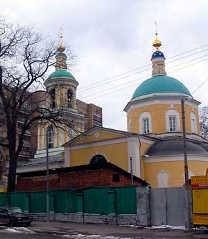 Храм Тихвинской иконы Божией Матери в Сущёве