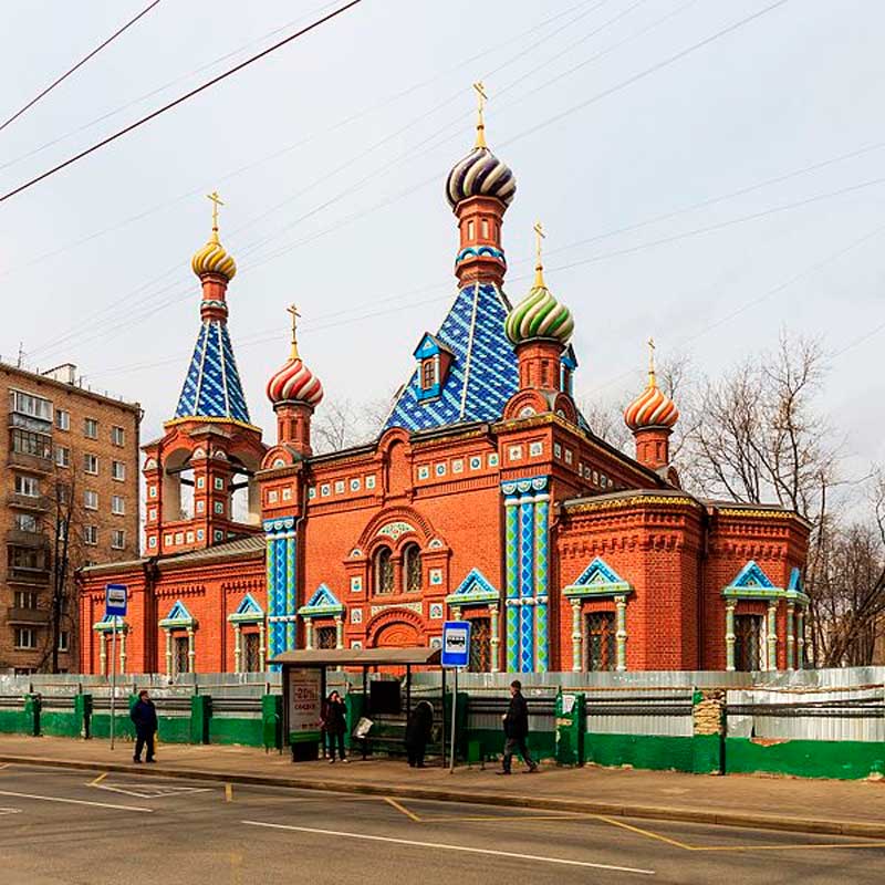 Храм Тихвинской иконы Божией Матери на Хавской улице