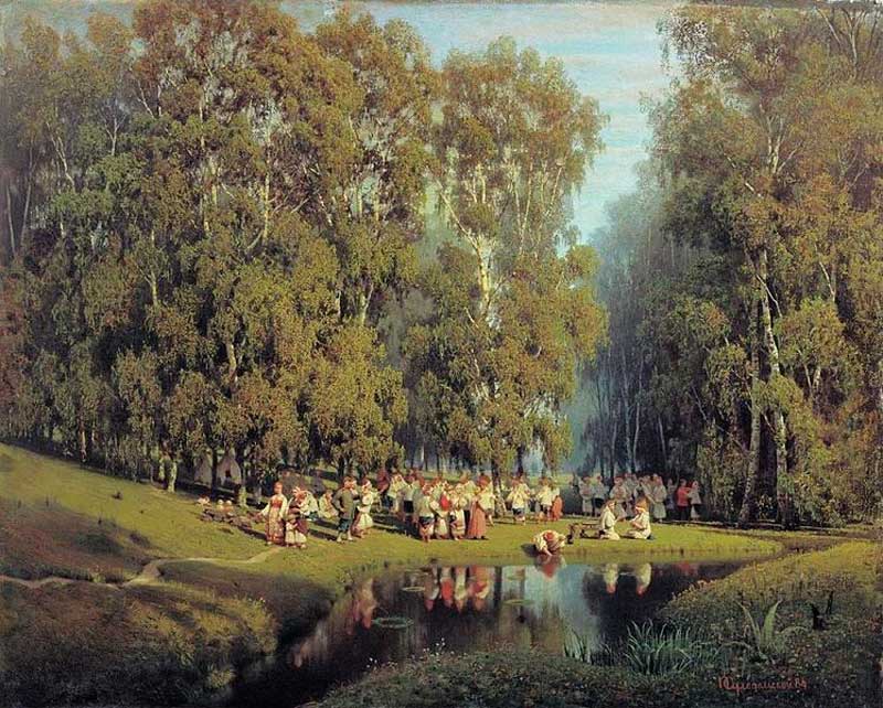 Суходольский П. А. Троицын день. 1884