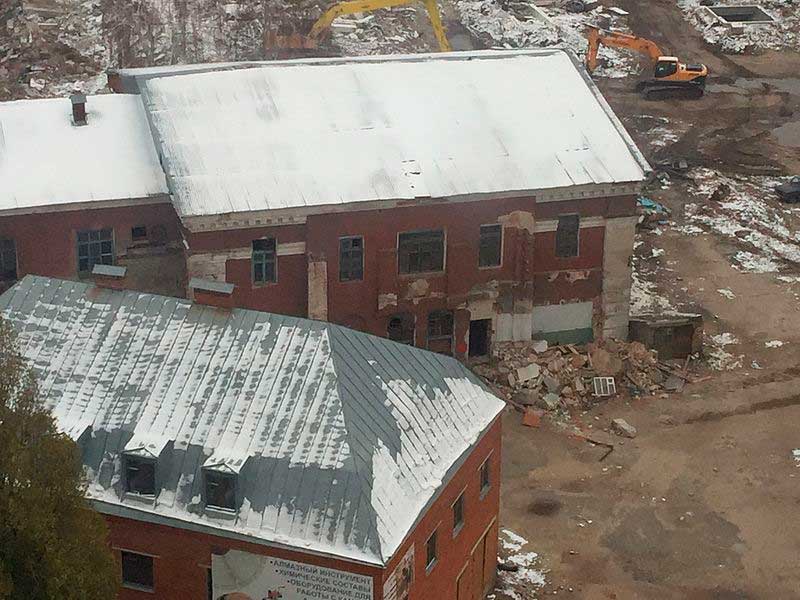 Основной объём храма Основной объём храма