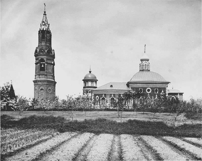 Снимок Никольского храма 1882 года из альбома Н. А. Найдёнова