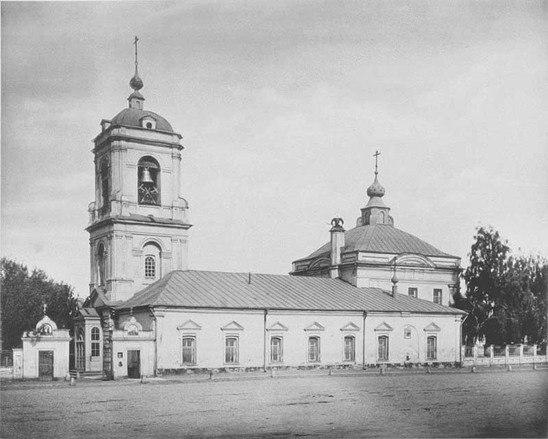Вид храма в 1882 году Вид храма в 1882 году