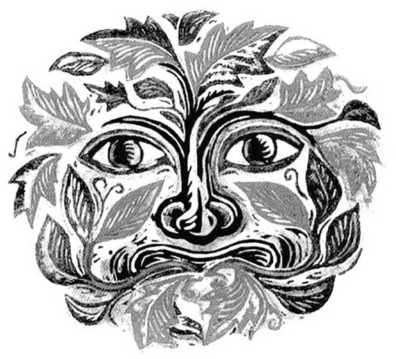 Лесовик. Эскиз Л. Бакста