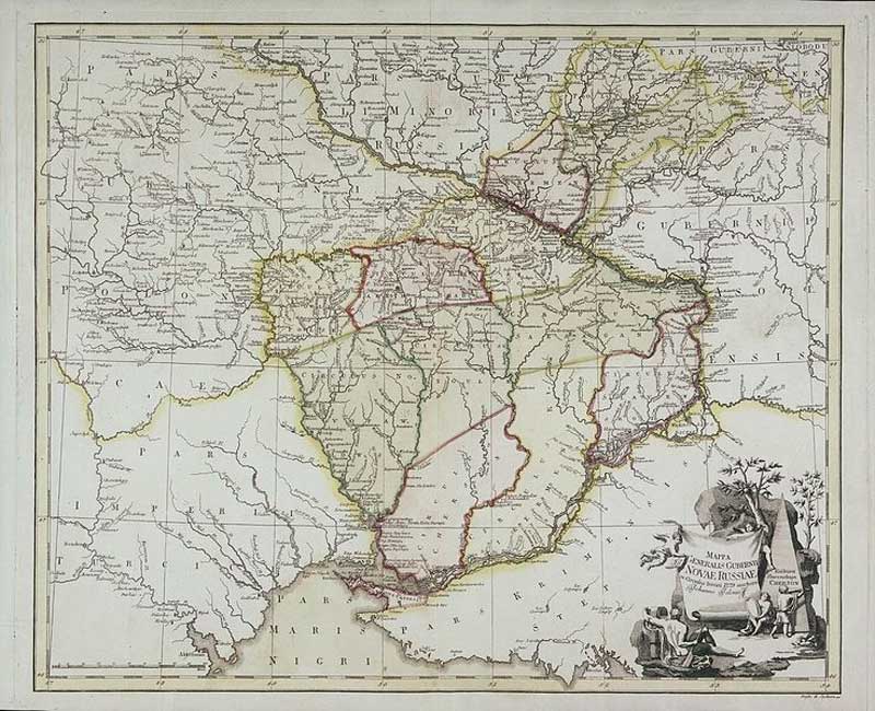 Новороссийская губерния в 1779 году Новороссийская губерния в 1779 году