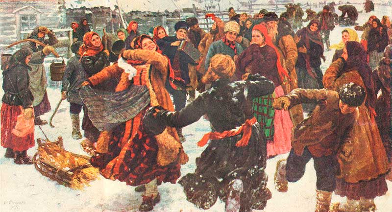 Ф. В. Сычков. Пляска. 1911 Ф. В. Сычков. Пляска. 1911
