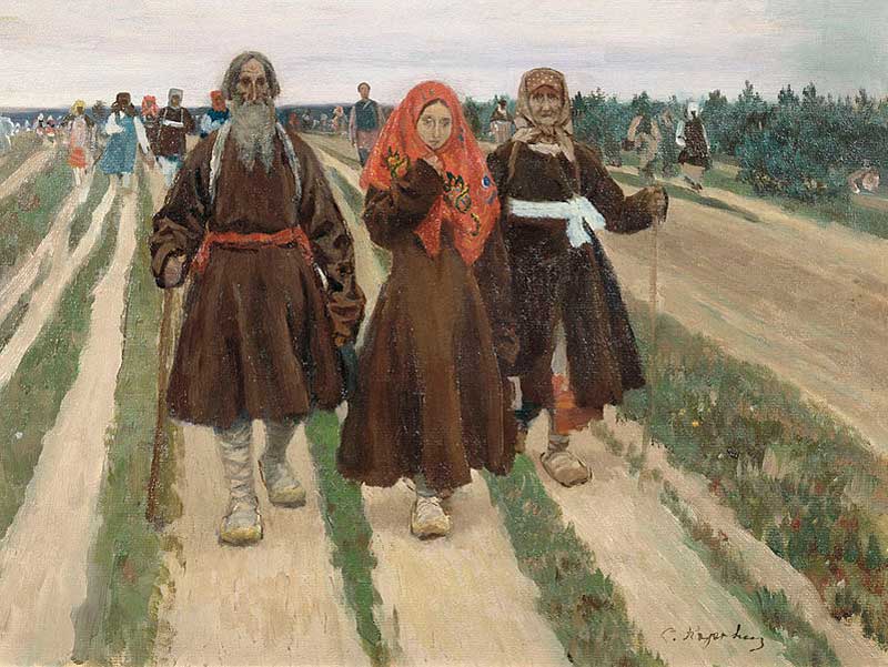К Троице (Сергей Коровин, 1902 год)