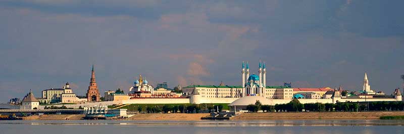 Общий вид на Кремль