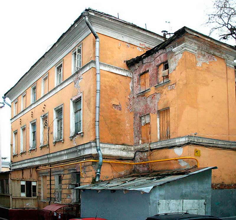 Главный дом усадьбы (№ 5/7 стр. 4), 2009 г. Главный дом усадьбы (№ 5/7 стр. 4), 2009 г.