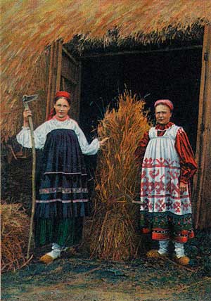 Последний сноп. Фото начала ХХ в.
