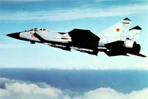 МиГ-31 в полете МиГ-31 в полете