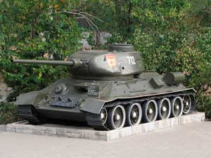 Т-34-85 обр.1944г. Музей в Воронеже. Т-34-85 обр.1944г. Музей в Воронеже.