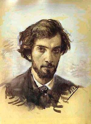 Исаак Левитан, Автопортрет (1880) Исаак Левитан, Автопортрет (1880)