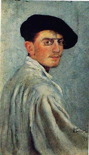 Автопортрет, 1893 год Автопортрет, 1893 год