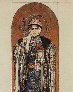В. М. Васнецов. &laquo;Княгиня Ольга&raquo;