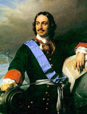 Портрет Петра I. Поль Деларош (1838)