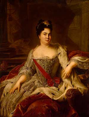 Портрет Екатерины I. Ж.-М. Натье(1717 г.) Портрет Екатерины I. Ж.-М. Натье(1717 г.)