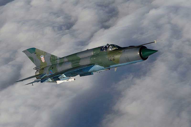 Основной соперник &ldquo;Фантома&ldquo; - фронтовой истребитель МиГ-21