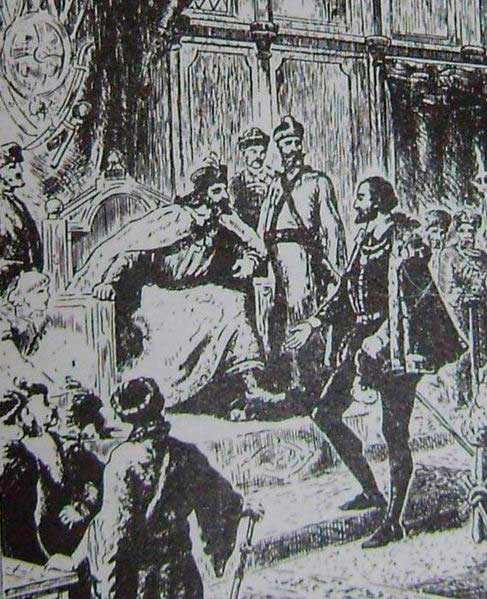 1553 год. Иван Грозный принимает капитана Ченслора 1553 год. Иван Грозный принимает капитана Ченслора