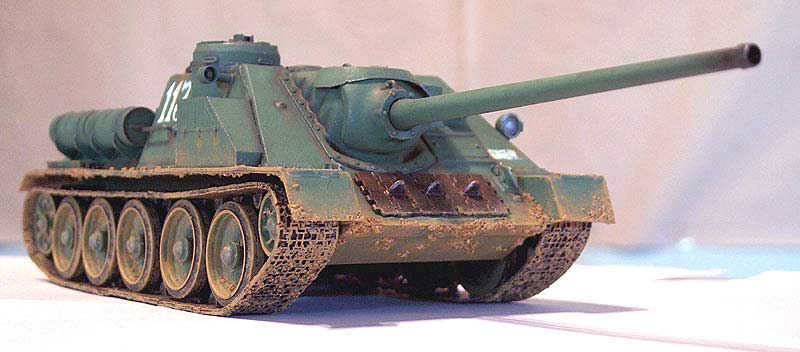 Масштабная модель СУ-100