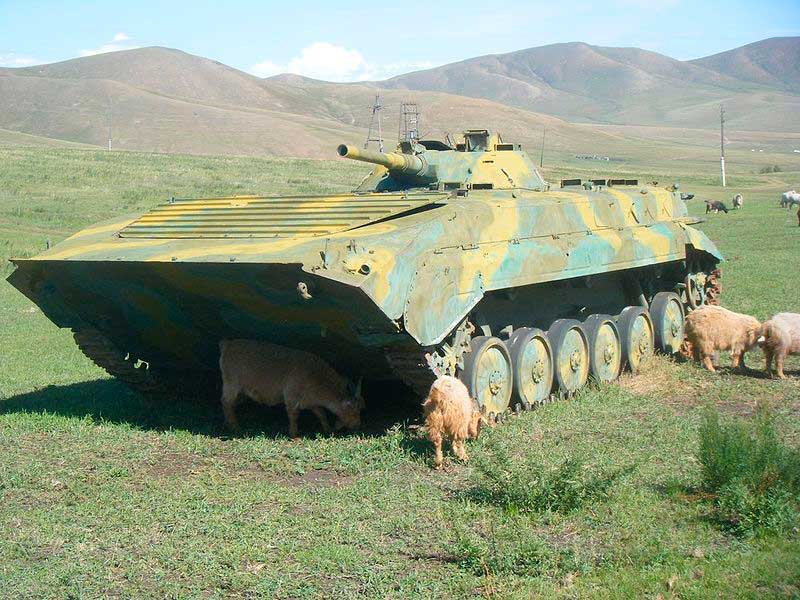 БМП-1 в составе ВС Монголии