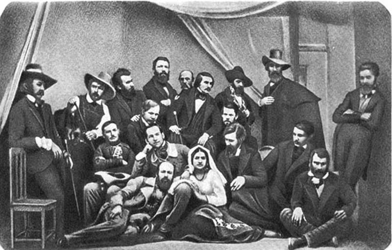 Сергей Левицкий, Рим, 1845, ателье Perrot Сергей Левицкий, Рим, 1845, ателье Perrot