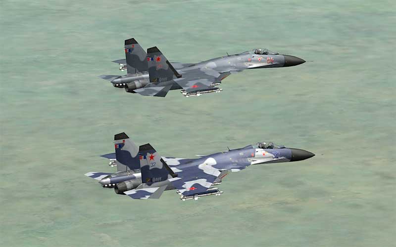 Необычная шкура СУ-33 Необычная шкура СУ-33
