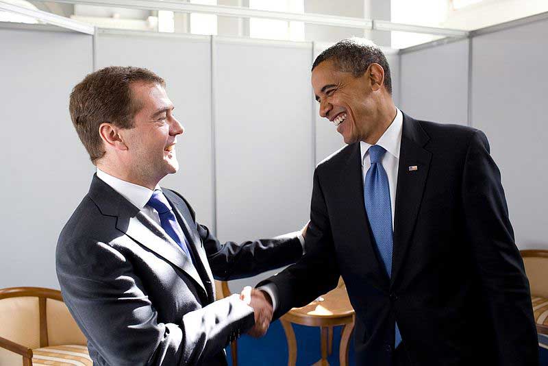 Президенты Обама и Медведев в Москве 6 июля 2009 года Президенты Обама и Медведев в Москве 6 июля 2009 года