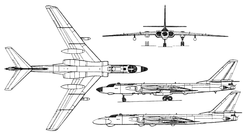 Схема Ту-16