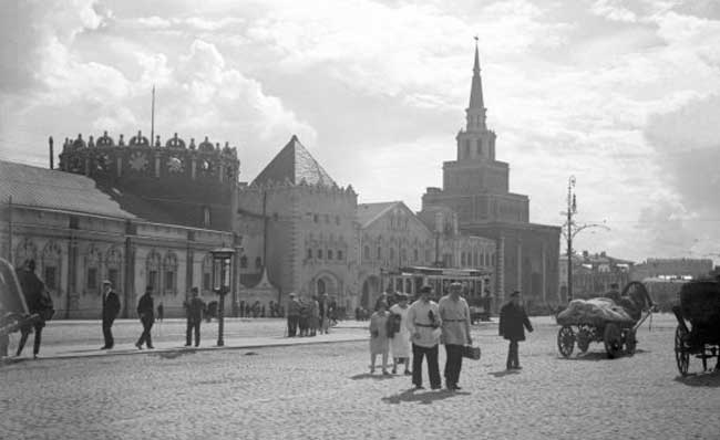 Казанский вокзал в 1920-е годы Казанский вокзал в 1920-е годы