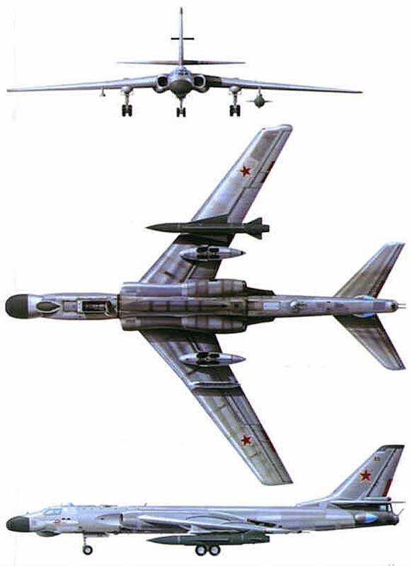 Схема Ту-16
