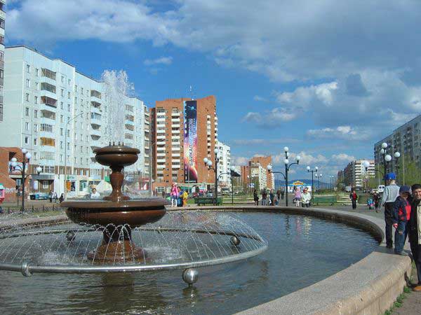 Фонтан на Советской ул., Братск города Фонтан на Советской ул., Братск города