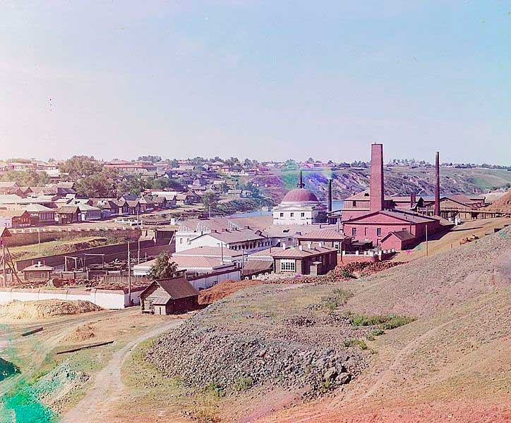 С. М. Прокудин-Горский, Вид на Каменский завод, 1910