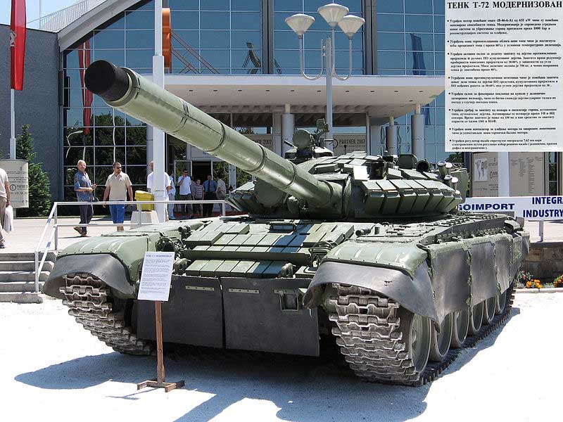 Сербская модернизация Т-72 Сербская модернизация Т-72