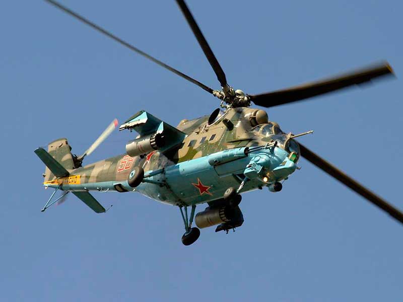 Транспортно-боевой вертолёт Ми-24 Транспортно-боевой вертолёт Ми-24