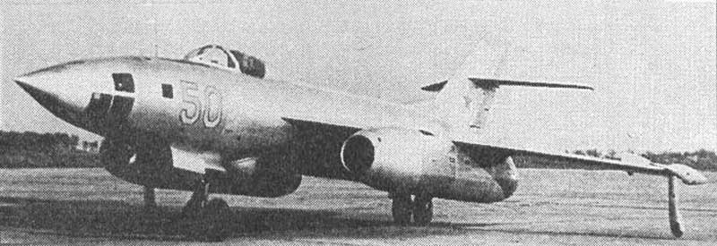 Первый прототип Як-123-1 до модификации