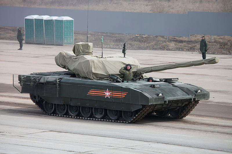 Основной танк Т-14 на базе универсальной гусеничной платформы Основной танк Т-14 на базе универсальной гусеничной платформы