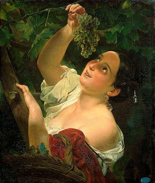 Итальянский полдень, 1827 год, Русский музей. Итальянский полдень, 1827 год, Русский музей.