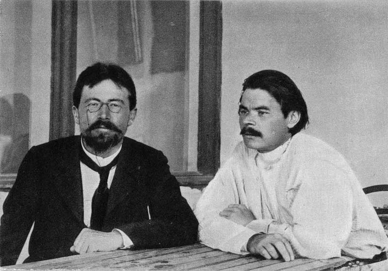 Чехов и Максим Горький