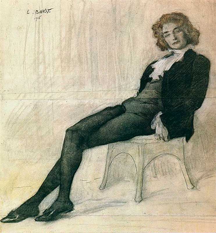 Портрет Зинаиды Гиппиус, 1906 Портрет Зинаиды Гиппиус, 1906