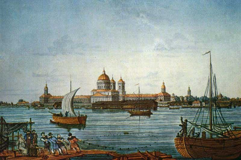 Общий вид лавры в 1815 году Общий вид лавры в 1815 году