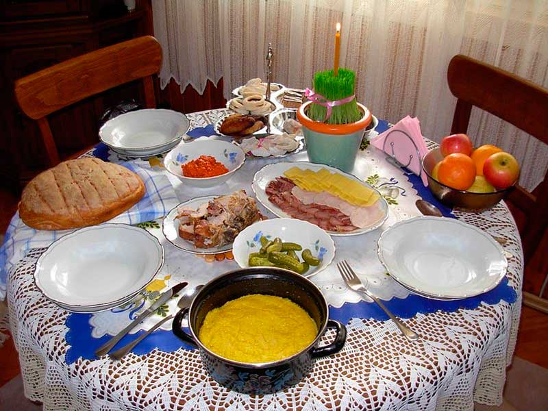 Божичная трапеза Божичная трапеза