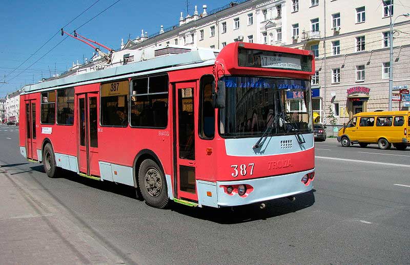 Троллейбус ТролЗа в Екатеринбурге Троллейбус ТролЗа в Екатеринбурге