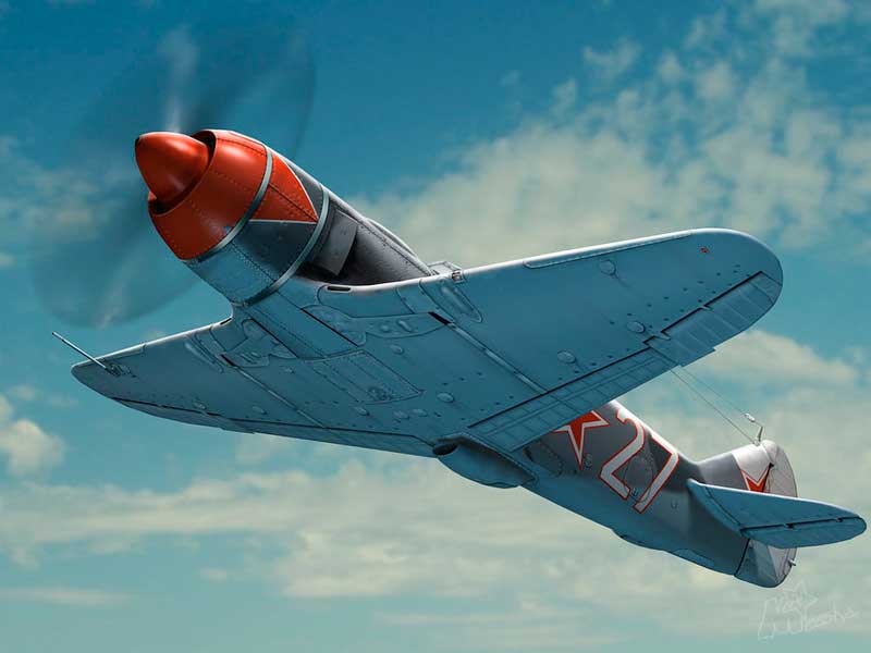 Картинка, Советский Ла-7(1944-1945г)