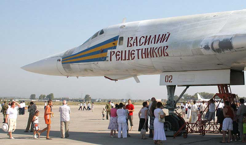 Ту-160 на авиабазе Энгельс